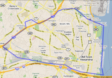 Map - City of Alexandria
