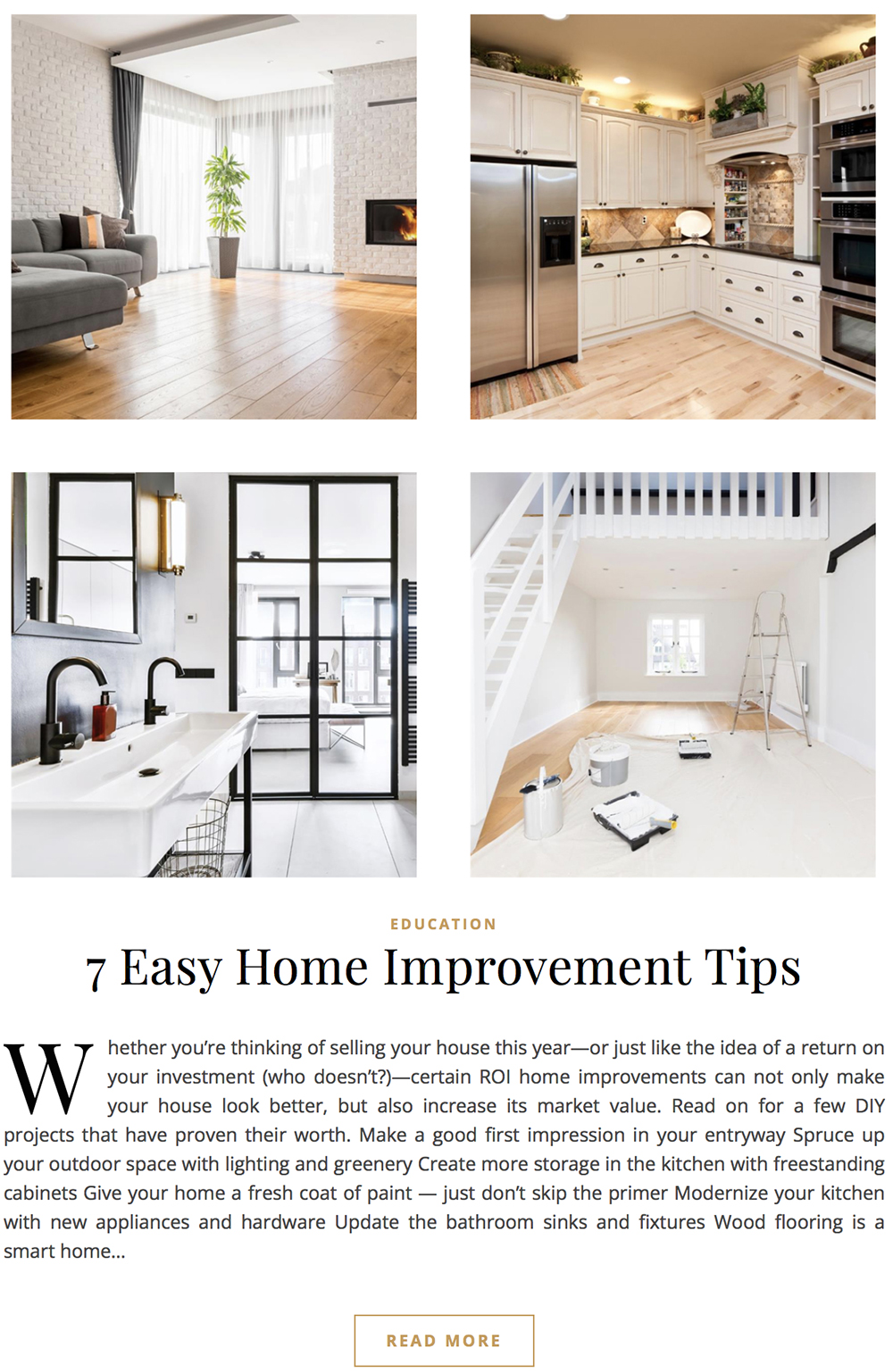 7 Home Improvements