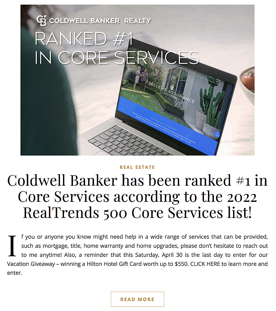 Ranked #1 in Core Services