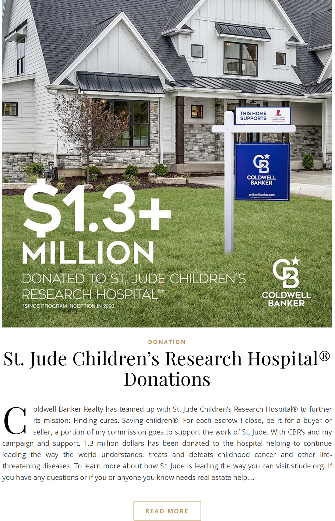 St. Jude Donations
