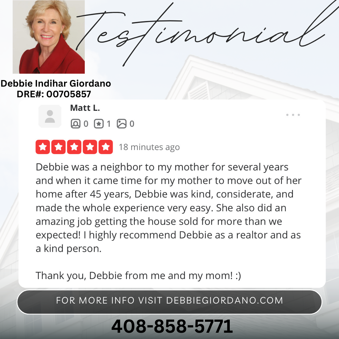 Debbie Indihar Giordano Testimonial