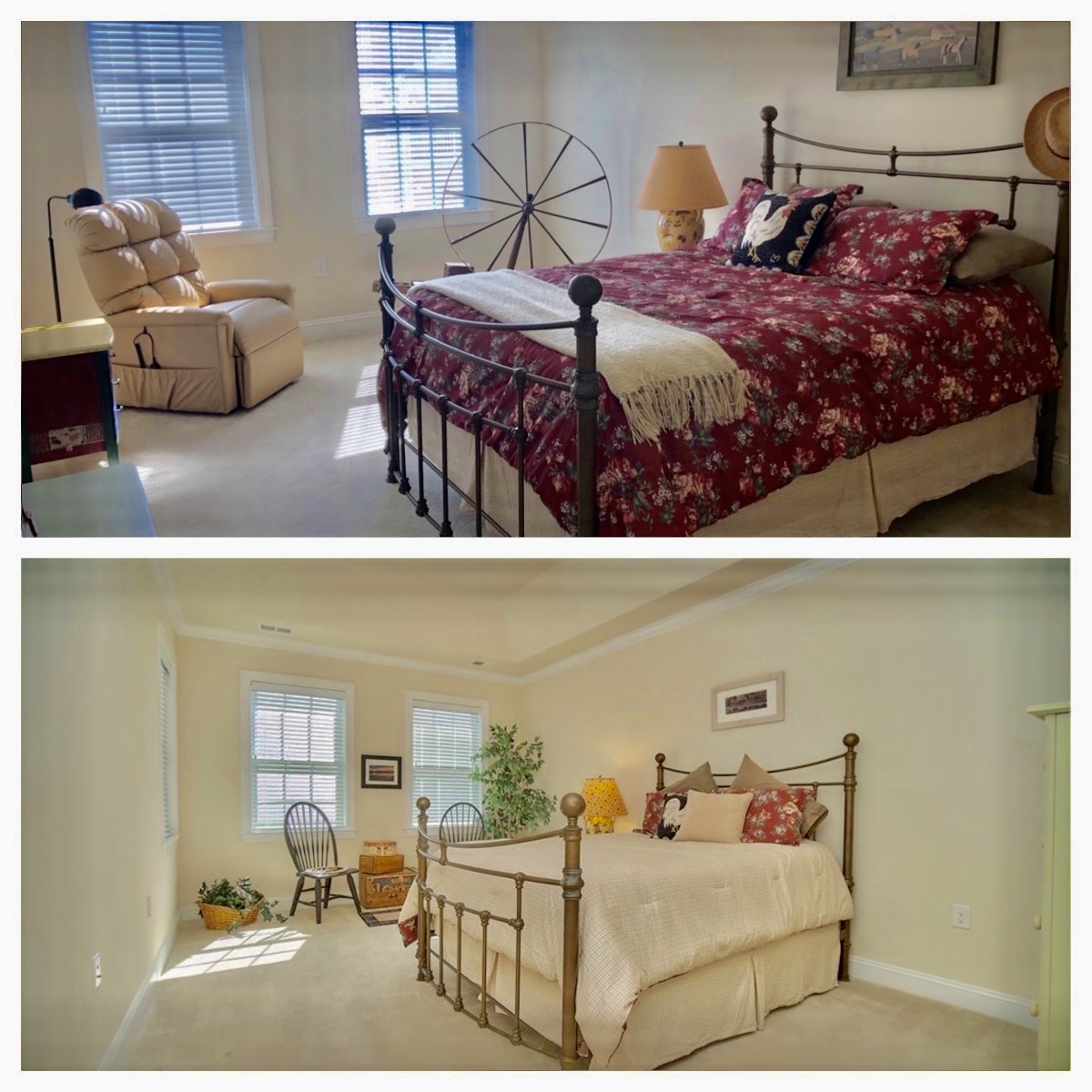 Master Bedroom Before & After